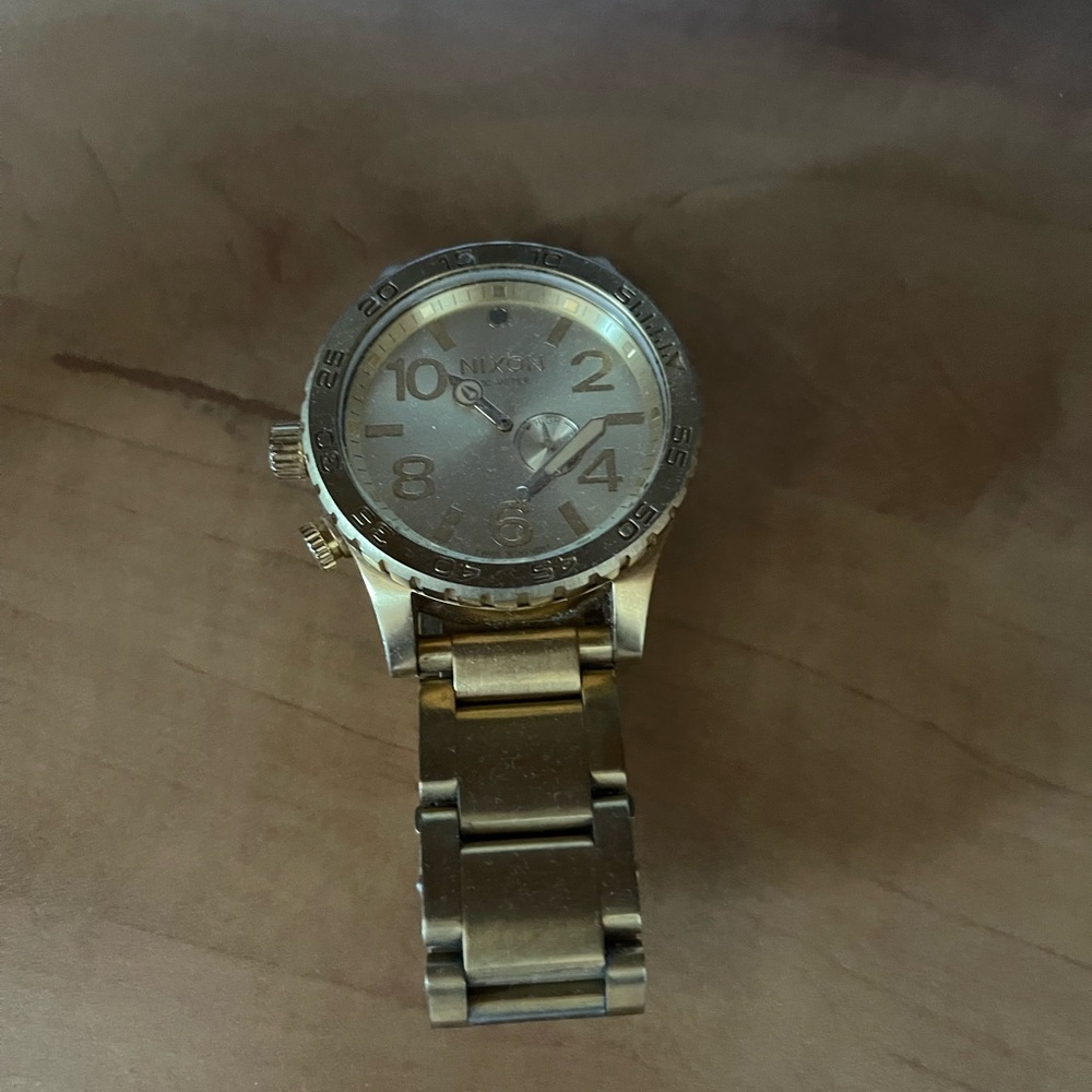 Nixon Gold Watch